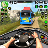 Minibus Driving Coach Bus Game screenshot 6