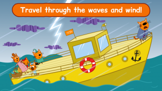 Kid-E-Cats: Sea Adventure. Preschool Games Free screenshot 8