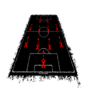 Soccer Tactic Blackboard for Coaches