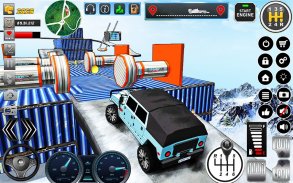 Extreme Jeep Snow Stunts screenshot 11