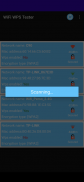WPS WPA Tester WIFI screenshot 1