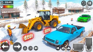 Snow Blower Truck Driver Sim screenshot 0