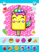 Ice Cream Coloring Game screenshot 2
