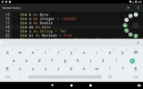 VB.NET Programming Compiler screenshot 2