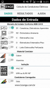 Cálculo - Condutores Elétricos screenshot 2