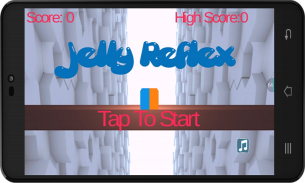 Jumping jelly - arcade jumping cube screenshot 0