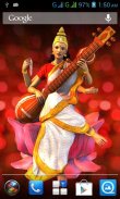 3D Saraswati Live Wallpaper screenshot 0