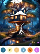 Fantasy Color By Number Game screenshot 13