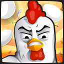 Angry Chicken: Egg Madness! - Catch Chicken Eggs Icon