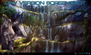 3D Waterfall: Night Edition screenshot 12