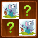 Anak Animal Matching Puzzle Icon