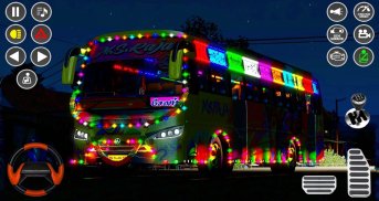 Luxury coach Bus driving Games screenshot 2