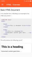 HTML Tutorial screenshot 1