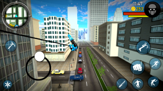 Blue Ninja : Superhero Game screenshot 2