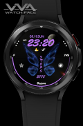 VVA08 Butterfly Watchface screenshot 4