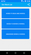 Vocabulary Builder : 4800 Words for GRE screenshot 0