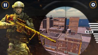 Elite Sniper Shooter City 3D screenshot 1