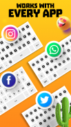 𝔽𝕠𝕟𝕥𝕤 Keyboard - cool text style for Insta screenshot 1