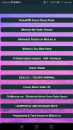 Techno Radio Stations - Techno House Music 🎧 screenshot 2