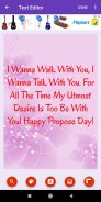 Happy Propose day:Greeting,Photo Frames,GIF,Quotes screenshot 6