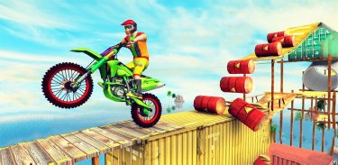 Bike stunts game & free bike game screenshot 1