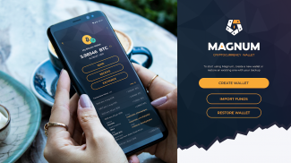 Magnum Wallet – Bitcoin, Ethereum, Crypto Exchange screenshot 4