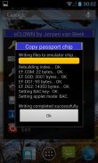eCL0WN: an NFC passport tool screenshot 0