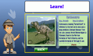 Dinosaur Trivia and Stickers screenshot 6