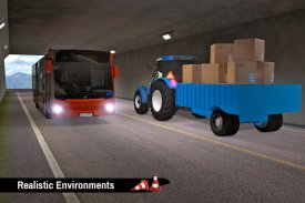 Tractor Trolley Parking Drive - Drive Parking Game screenshot 5