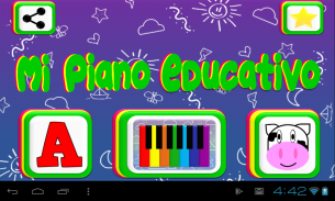 Piano Educativo- Niños, Música, Letras y Animales screenshot 3