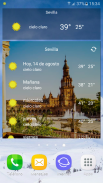 Sevilla - predicción del tiempo por horas screenshot 1
