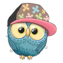 🦉Cute Owl Stickers - WAStickerApp Icon