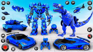 Dino Car Robot Transform Games screenshot 7