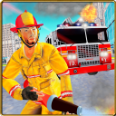 FireFighter City Rescue Hero Icon