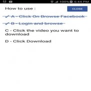 Video Downloader for Facebook screenshot 6