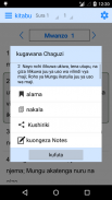 Swahili Bible Offline screenshot 3