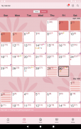 WomanLog kalender screenshot 18