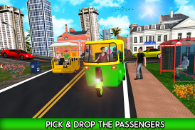 Rickshaw Simulator 2020: Tuk Tuk Rickshaw Games screenshot 8