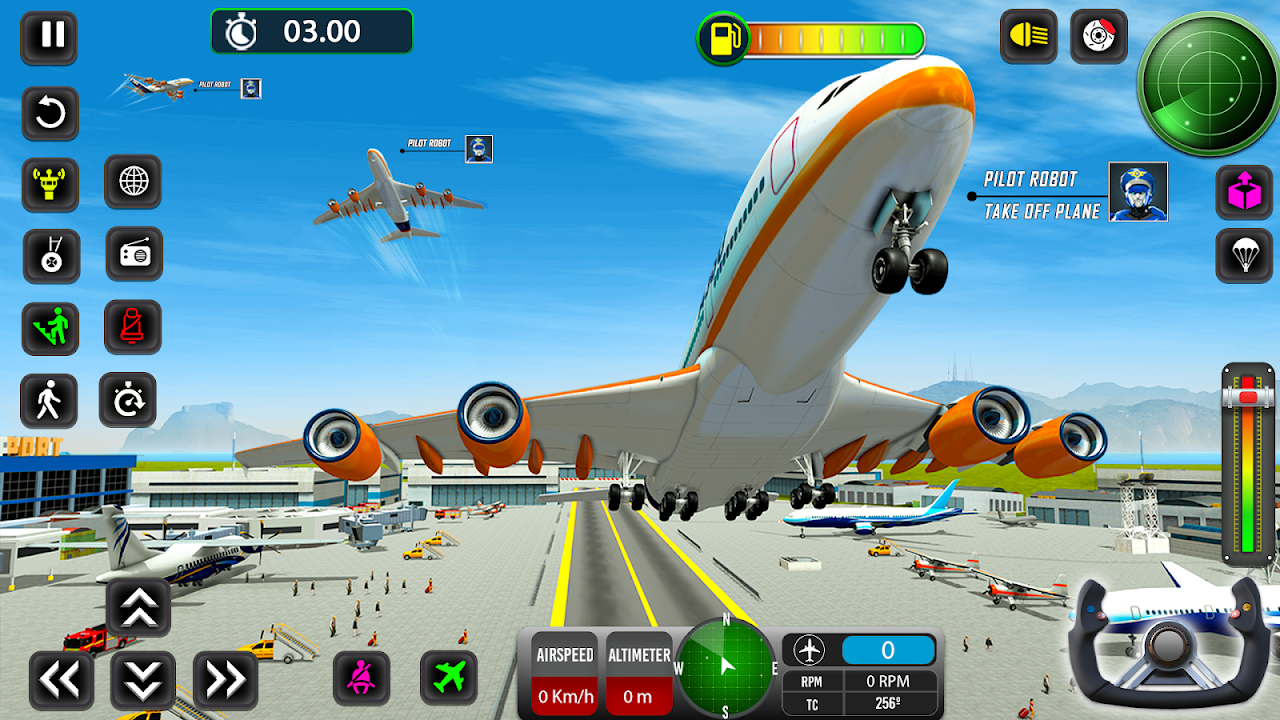 Download do APK de Jogo De Avião Simulador 2023 para Android