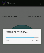 Cleaner - memoria RAM y caché screenshot 3