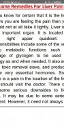 Liver Pain Home Remedies screenshot 1