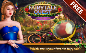 Hidden Objects Fairy Tale Quest screenshot 1