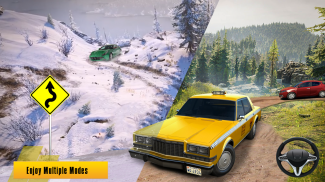 Offroad Taxi Driving Game 2024 screenshot 1