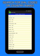 Country Codes - International screenshot 0