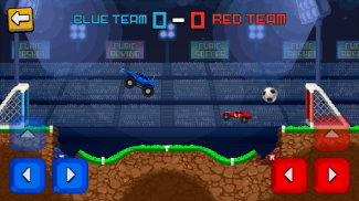 Pixel Cars. Soccer screenshot 2
