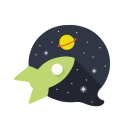 Chatten Anonymer - Galaxy Chat Icon