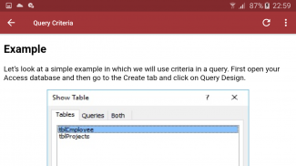 Learn MS Access screenshot 3