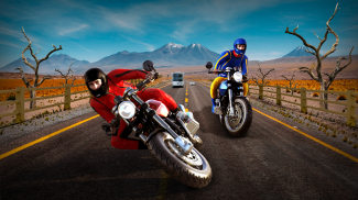 karayolu hüner Motosiklet - Yarış VR Oyunları screenshot 0