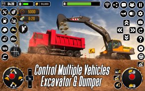City Heavy Excavator: Construction Crane Pro 2018 screenshot 5