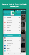 Tech News - Browse Easily Without Internet ! screenshot 0